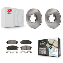 Load image into Gallery viewer, Front Disc Brake Rotors And Ceramic Pads Kit For Nissan Pathfinder INFINITI QX4