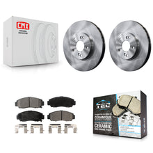 Load image into Gallery viewer, Front Disc Brake Rotors And Ceramic Pads Kit For Honda Accord Acura TL TSX CL