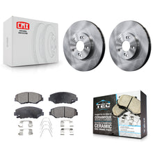 Load image into Gallery viewer, Front Disc Brake Rotors And Ceramic Pads Kit For Honda Pilot Accord