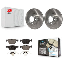 Load image into Gallery viewer, Front Disc Brake Rotors And Ceramic Pads Kit For BMW 528i 525i