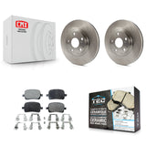[Front] 1999-2001 Lexus RX300 Premium OE Brake Rotors & Ceramic Pads Kit For Max Braking