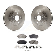 Charger l&#39;image dans la galerie, Front Disc Brake Rotors And Ceramic Pads Kit For 2004-2006 Lexus ES330