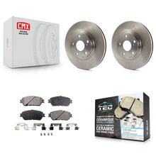 Load image into Gallery viewer, [Front] 2004-2006 Lexus ES330 Premium OE Brake Rotors &amp; Ceramic Pads Kit For Max Braking