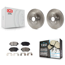 Load image into Gallery viewer, Front Disc Brake Rotors And Ceramic Pads Kit For Toyota Camry