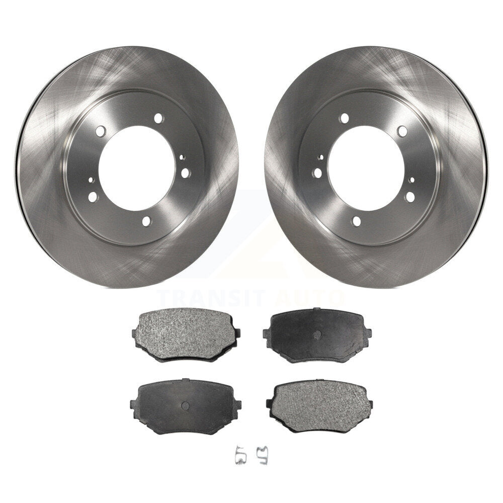 Front Disc Brake Rotors And Ceramic Pads Kit For Suzuki Grand Vitara XL-7