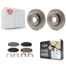 Load image into Gallery viewer, [Front] 2000-2009 Honda S2000 Premium OE Brake Rotors &amp; Ceramic Pads Kit For Max Braking