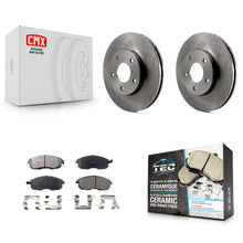 Load image into Gallery viewer, [Front] 2000-2001 Nissan Maxima INFINITI I30 Premium OE Brake Rotors &amp; Ceramic Pads Kit For Max Braking