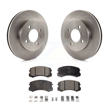 Load image into Gallery viewer, Front Disc Brake Rotors And Ceramic Pads Kit For Mitsubishi Lancer