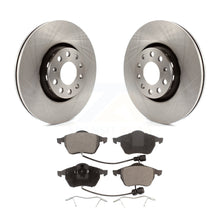 Charger l&#39;image dans la galerie, Front Disc Brake Rotors And Ceramic Pads Kit For 1997-1999 Audi A8 Quattro