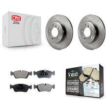 Load image into Gallery viewer, Front Brake Rotor Ceramic Pad Kit For BMW 325i 325Ci Z4 325xi Z3 323i 328i 323Ci