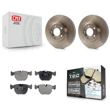 Load image into Gallery viewer, Front Disc Brake Rotors And Ceramic Pads Kit For BMW X5