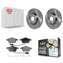Load image into Gallery viewer, Front Brake Rotors Ceramic Pad Kit For Audi A6 Quattro With 320mm Diameter Rotor
