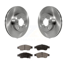 Charger l&#39;image dans la galerie, Front Disc Brake Rotors And Ceramic Pads Kit For 2006-2007 Suzuki Aerio