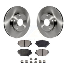 Charger l&#39;image dans la galerie, Front Disc Brake Rotors And Ceramic Pads Kit For Toyota RAV4