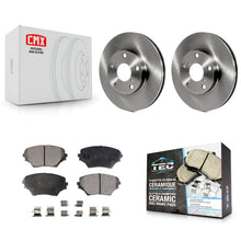 Load image into Gallery viewer, Front Disc Brake Rotors And Ceramic Pads Kit For Toyota RAV4