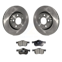 Charger l&#39;image dans la galerie, Front Disc Brake Rotors And Ceramic Pads Kit For Volvo S60 V70 XC70 S80