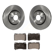 Load image into Gallery viewer, Front Brake Rotors Ceramic Pad Kit For 05-07 Volvo V70 With 305mm Diameter Rotor