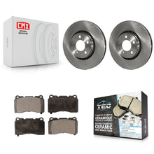 Load image into Gallery viewer, [Front] 2005-2007 Volvo V70 R Premium OE Brake Rotors &amp; Ceramic Pads Kit For Max Braking