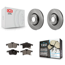 Load image into Gallery viewer, [Front] 2008-2009 Saturn Astra Premium OE Brake Rotors &amp; Ceramic Pads Kit For Max Braking