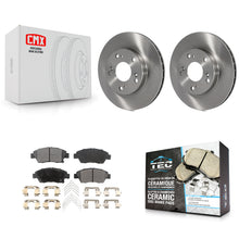 Load image into Gallery viewer, Front Disc Brake Rotors And Ceramic Pads Kit For Honda Civic Acura RSX CR-Z