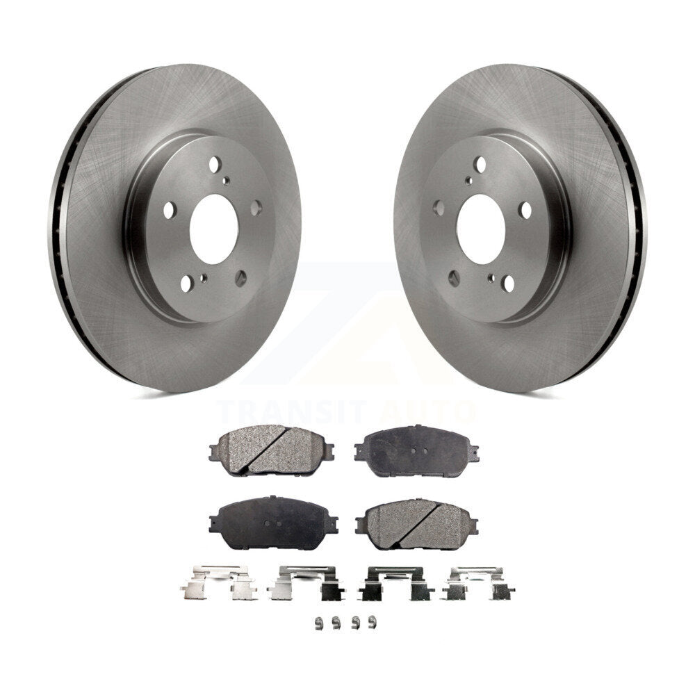 Front Brake Rotors & Ceramic Pad Kit For Toyota Sienna Camry Avalon Solara Lexus