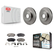 Load image into Gallery viewer, Front Brake Rotors &amp; Ceramic Pad Kit For Toyota Sienna Camry Avalon Solara Lexus