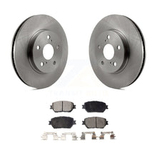 Charger l&#39;image dans la galerie, Front Disc Brake Rotors And Ceramic Pads Kit For Toyota Camry