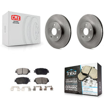 Load image into Gallery viewer, Front Disc Brake Rotors And Ceramic Pads Kit For Toyota Camry