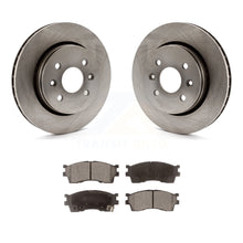 Charger l&#39;image dans la galerie, Front Disc Brake Rotors And Ceramic Pads Kit For Kia Spectra Sephia