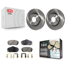 Load image into Gallery viewer, [Front] 2010-2012 Kia Rondo Premium OE Brake Rotors &amp; Ceramic Pads Kit For Max Braking