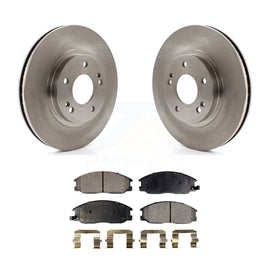 Front Brake Rotor Ceramic Pad Kit For Hyundai Santa Fe With 294mm Diameter