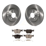 Front Disc Brake Rotors And Ceramic Pads Kit For BMW 330Ci 330i Z4 330xi