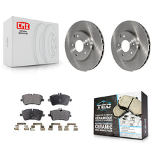 Load image into Gallery viewer, Front Disc Brake Rotors And Ceramic Pads Kit For Mercedes-Benz C230 C240