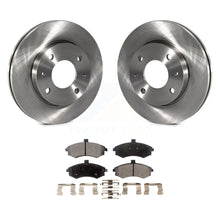 Charger l&#39;image dans la galerie, Front Disc Brake Rotors And Ceramic Pads Kit For Hyundai Elantra