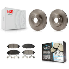 Load image into Gallery viewer, [Front] 2004-2009 Nissan Quest Premium OE Brake Rotors &amp; Ceramic Pads Kit For Max Braking