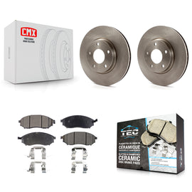 Front Disc Brake Rotors And Ceramic Pads Kit For Infiniti Q45 M45 INFINITI