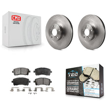 Load image into Gallery viewer, Front Disc Brake Rotors And Ceramic Pads Kit For Subaru Outback Impreza Legacy