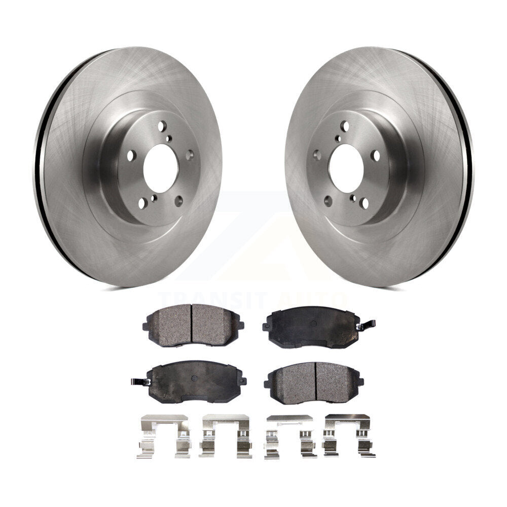 Front Brake Rotor And Ceramic Pad Kit For Subaru Forester Outback Impreza Legacy