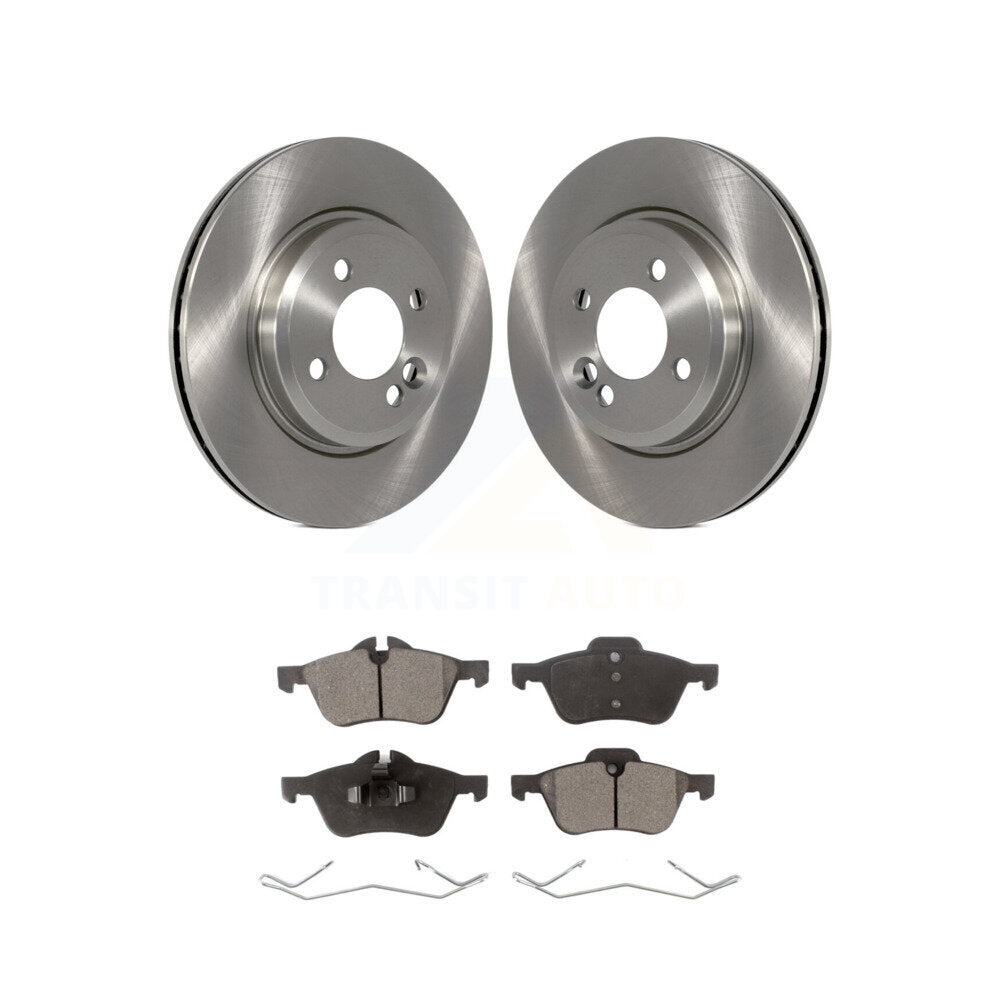 Front Disc Brake Rotor Ceramic Pad Kit For Mini Cooper With 276mm Diameter