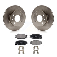 Charger l&#39;image dans la galerie, Front Disc Brake Rotors And Ceramic Pads Kit For 2000-2005 Hyundai Accent