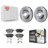 Front Brake Rotors Ceramic Pad Kit For Nissan Altima Murano Maxima Infiniti FX35