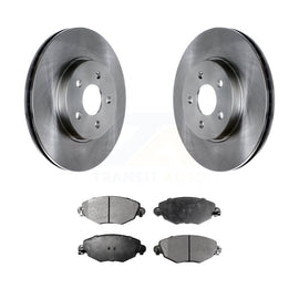 [Front] 2002-2008 Jaguar X-Type Premium OE Brake Rotors & Ceramic Pads Kit For Max Braking