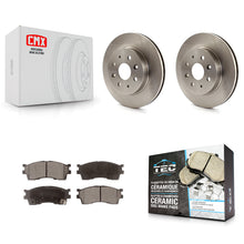 Load image into Gallery viewer, [Front] 2003-2005 Kia Rio Premium OE Brake Rotors &amp; Ceramic Pads Kit For Max Braking