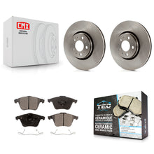 Load image into Gallery viewer, Front Brake Rotor Ceramic Pad Kit For 03-14 Volvo XC90 With 316mm Diameter