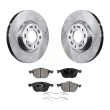 Charger l&#39;image dans la galerie, Front Disc Brake Rotors And Ceramic Pads Kit For Mazda 3 5 Sport