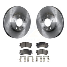 Charger l&#39;image dans la galerie, Front Disc Brake Rotors And Ceramic Pads Kit For 2003-2005 Mazda 6