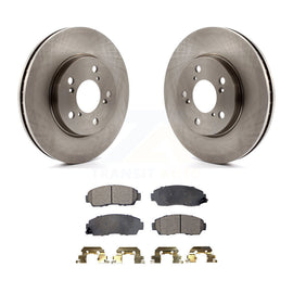 [Front] 2005-2010 Honda Odyssey Premium OE Brake Rotors & Ceramic Pads Kit For Max Braking