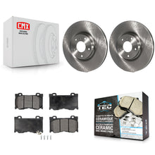 Load image into Gallery viewer, Front Brake Rotors Ceramic Pad Kit For 2017-2018 INFINITI Q70 With Sport Package