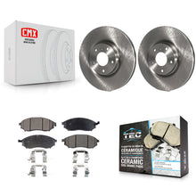 Load image into Gallery viewer, Front Brake Rotors &amp; Ceramic Pad Kit For INFINITI Nissan G37 Murano G35 M35 370Z