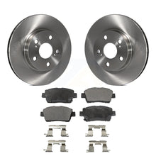 Charger l&#39;image dans la galerie, Front Disc Brake Rotors And Ceramic Pads Kit For 2004-2009 Toyota Prius